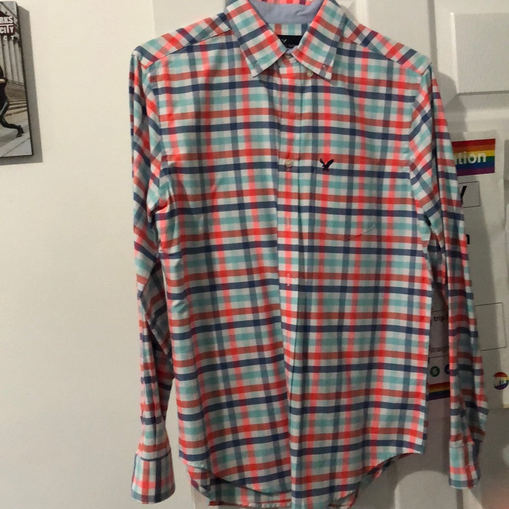 A&E button down shirt